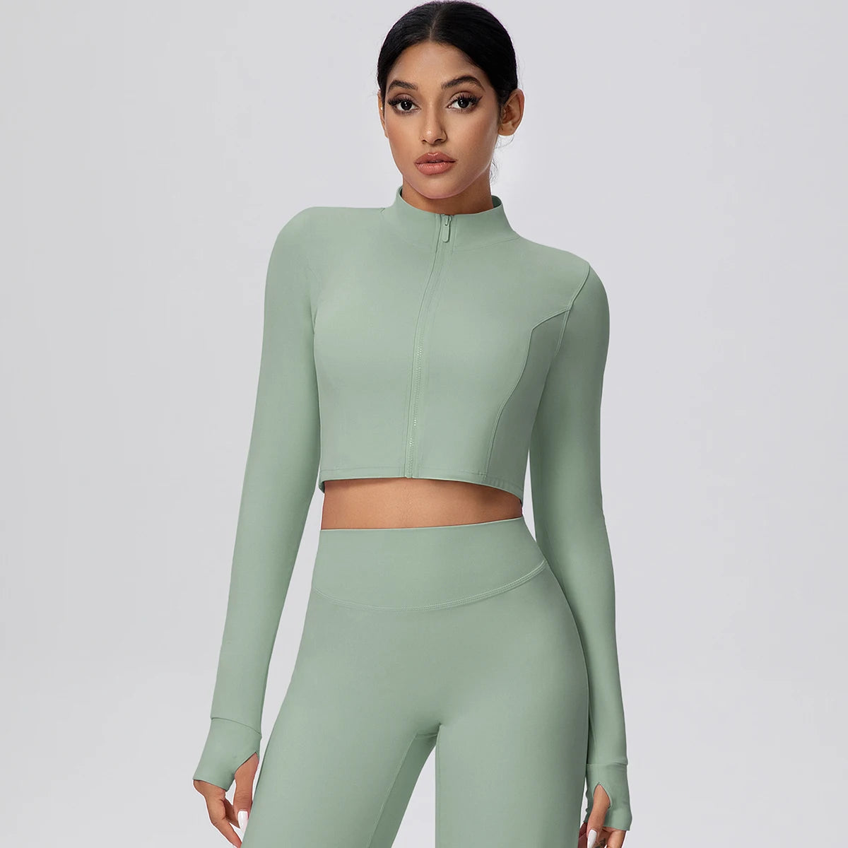 Seamless Zipper Jacket