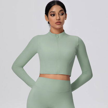 Seamless Zipper Jacket