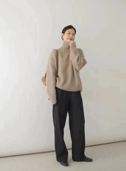 Rollkragenpullover aus Kaschmir Savagi