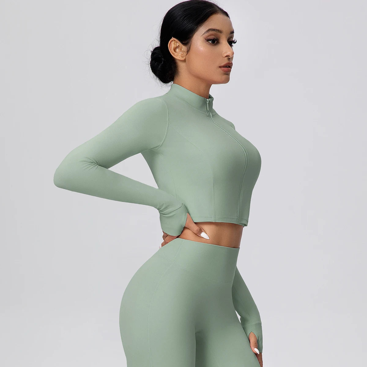 Seamless Zipper Jacket