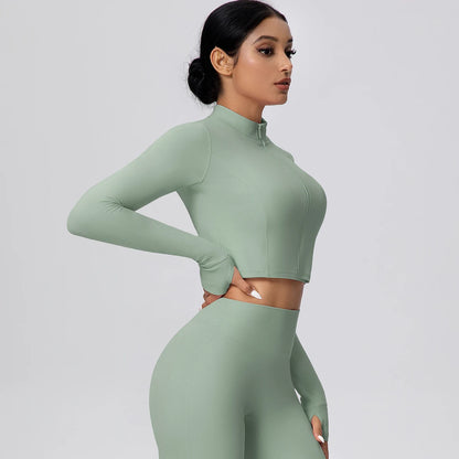 Seamless Zipper Jacket