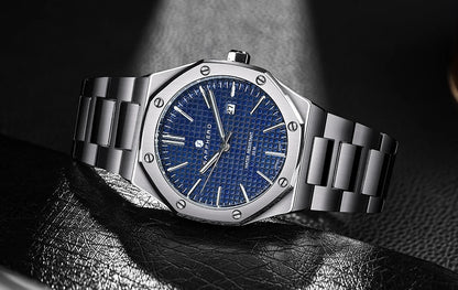 Reloj Basille Azul Plata