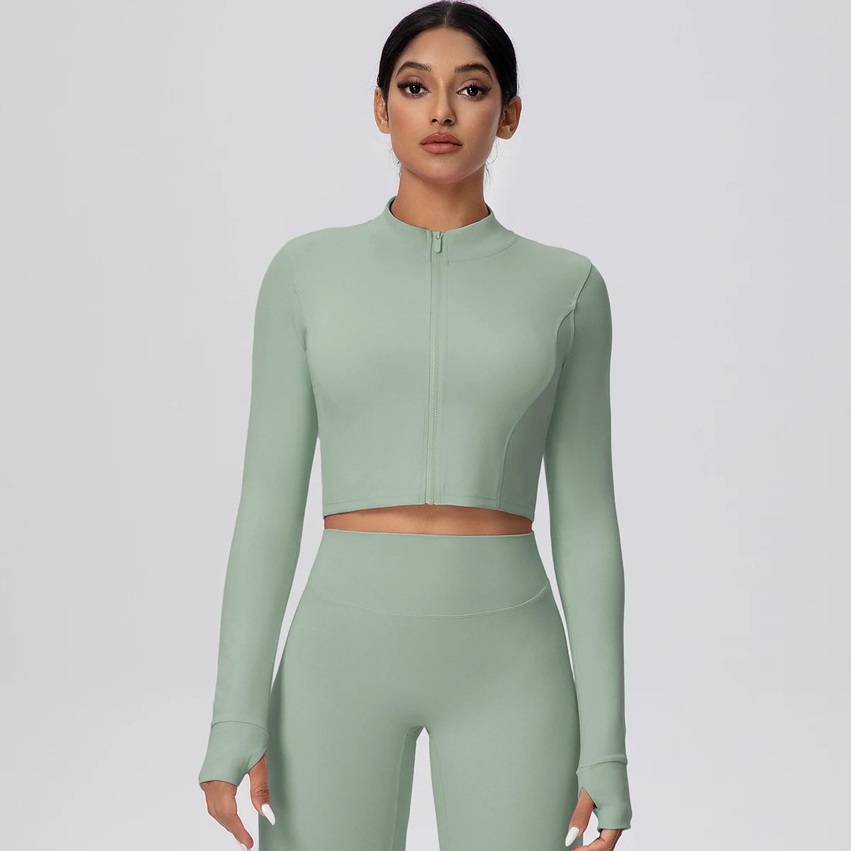 Seamless Zipper Jacket