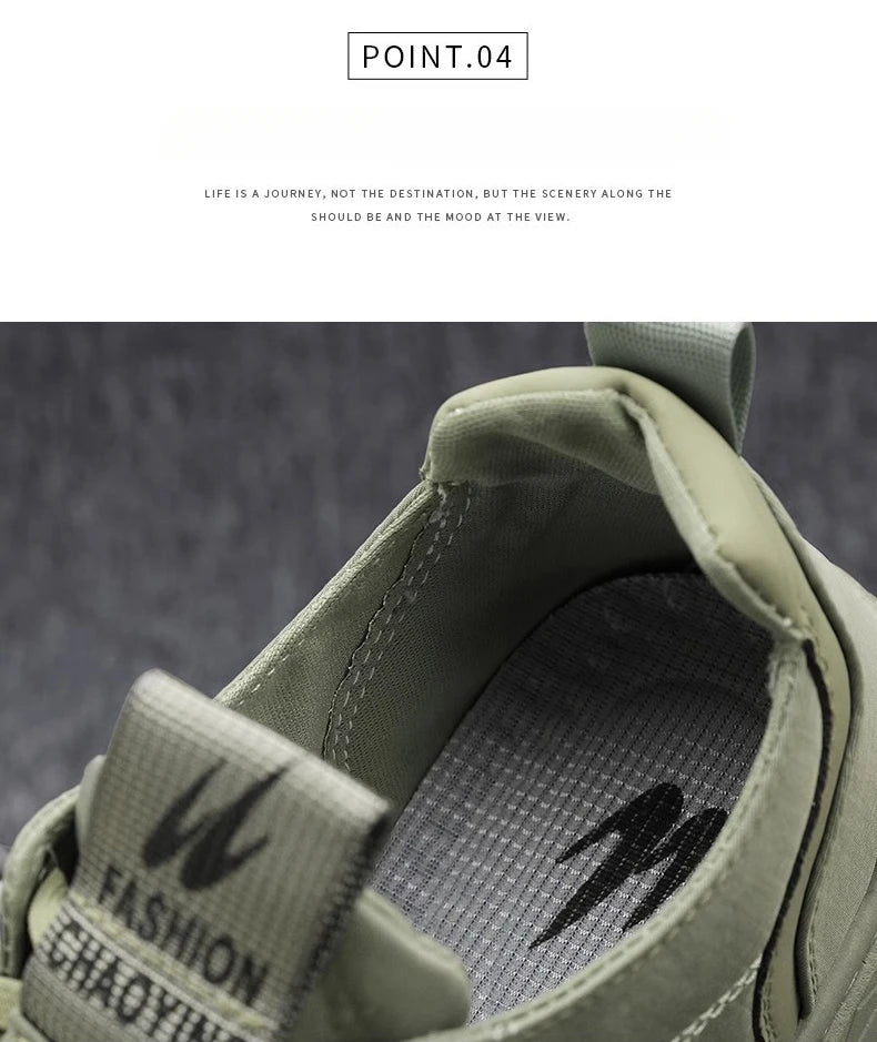Herren Sneakers Armeegrün Savagi