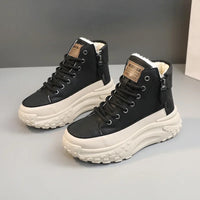 Zapatos de felpa negros