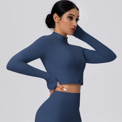 Seamless Zipper Jacket