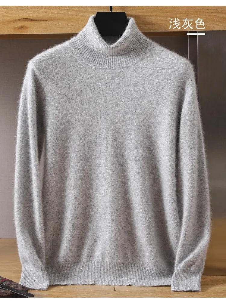 Kaschmirpullover mit hohem Revers Savagi