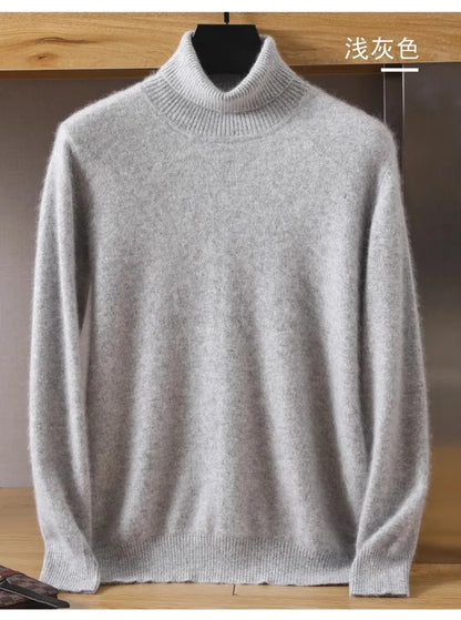 Kaschmirpullover mit hohem Revers Savagi
