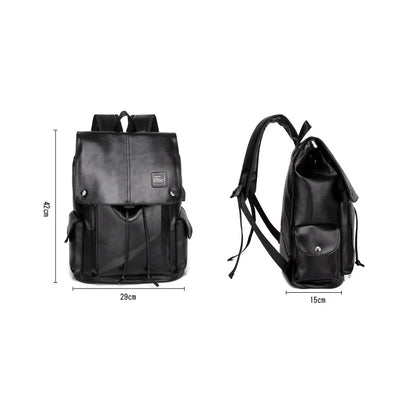 Mode Luxus Marke Leder Männer Rucksack