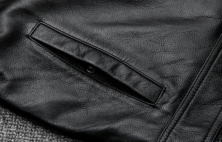 Chaqueta de cuero Olford