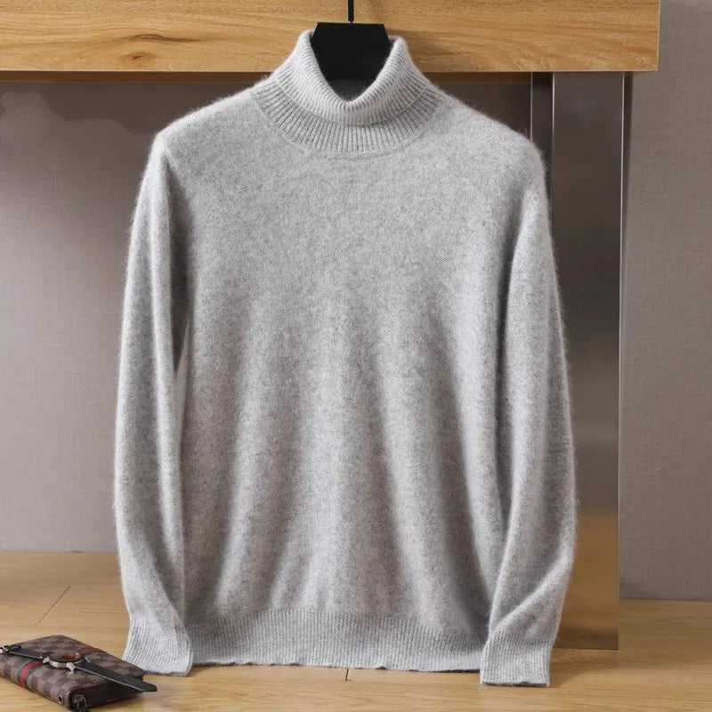 Kaschmirpullover mit hohem Revers Savagi