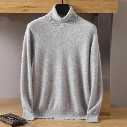 Kaschmirpullover mit hohem Revers Savagi
