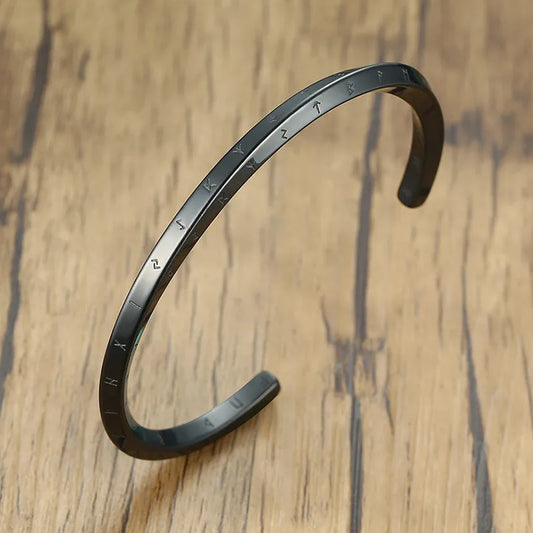 Pulsera negra geométrica Zartin