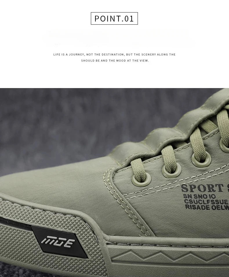Herren Sneakers Armeegrün Savagi