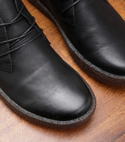Knöchelstiefel aus weichem Leder Nartin