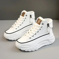 Zapatos blancos de mujer