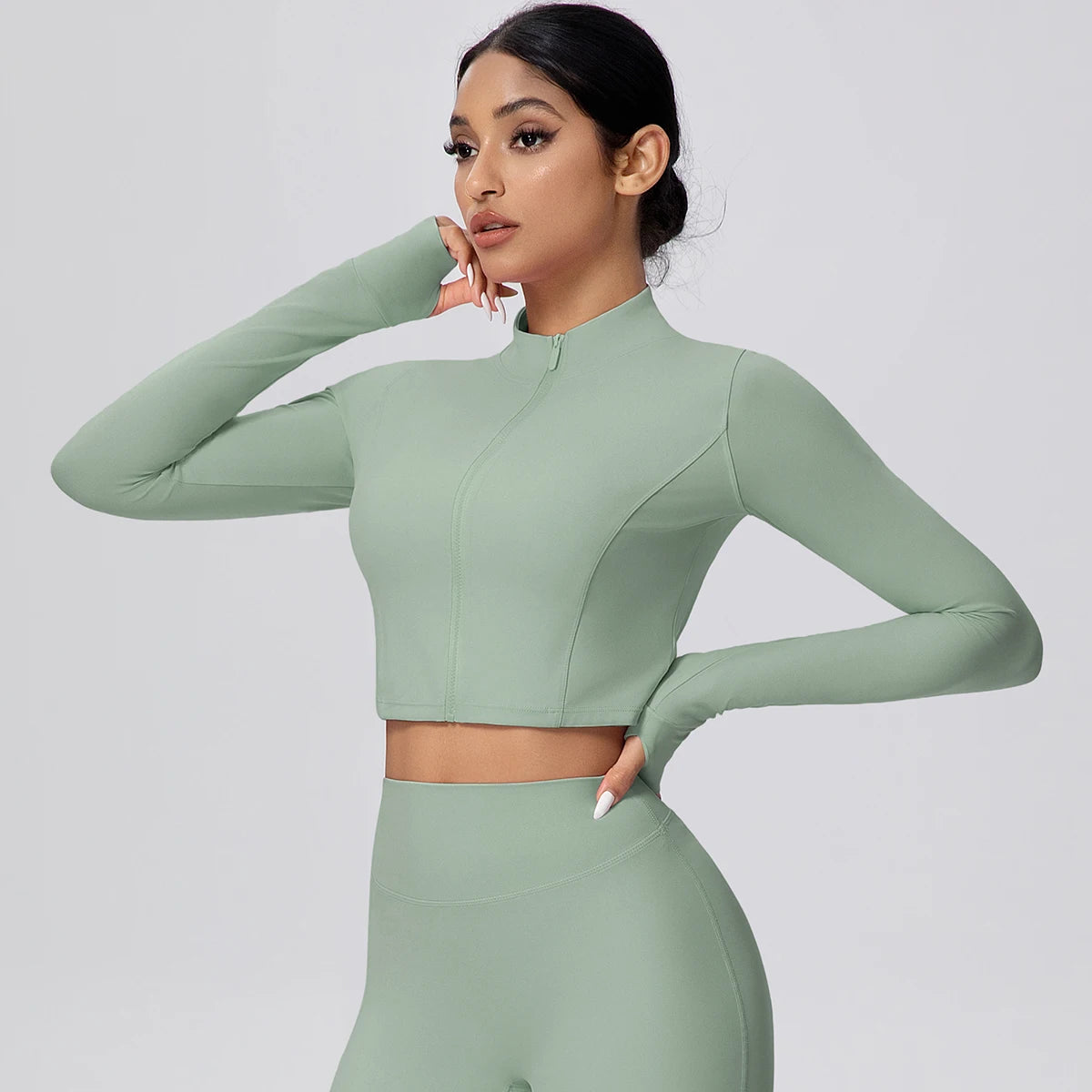 Seamless Zipper Jacket