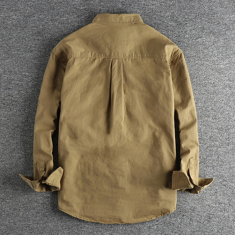 Camisa cargo vintage negra