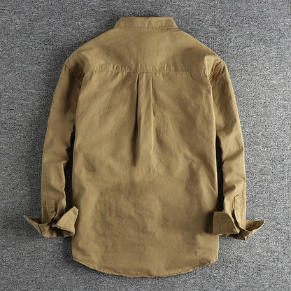 Camisa cargo vintage negra