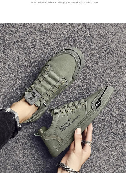Herren Sneakers Armeegrün Savagi