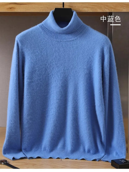 Kaschmirpullover mit hohem Revers Savagi