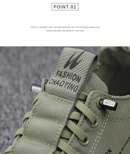 Herren Sneakers Armeegrün Savagi