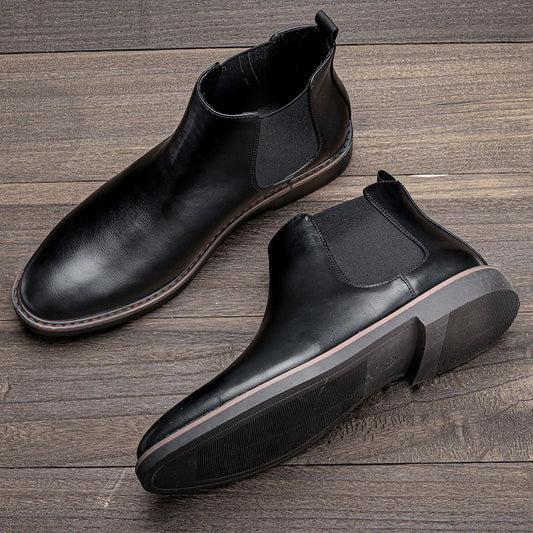 CLASSIC CHELSEA LEATHER BOOTS