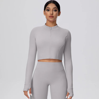 Seamless Zipper Jacket