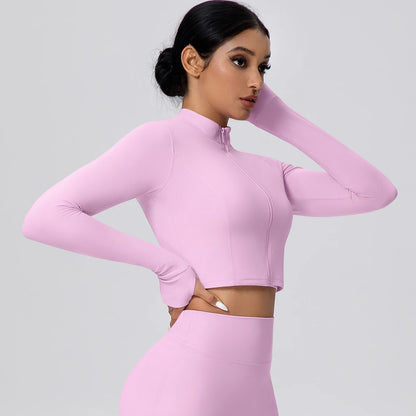 Seamless Zipper Jacket