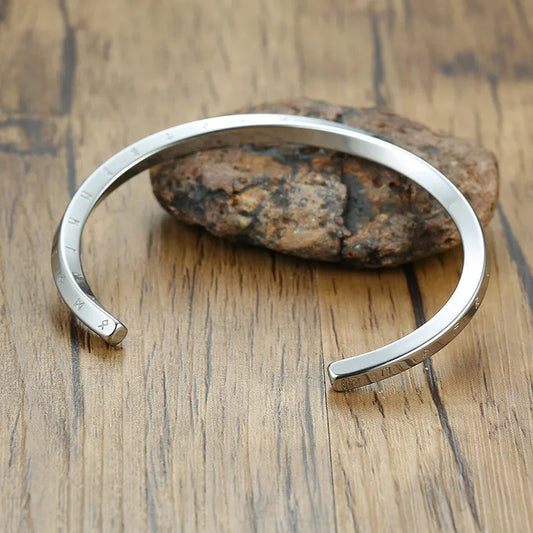 Pulsera geométrica de plata Zartin