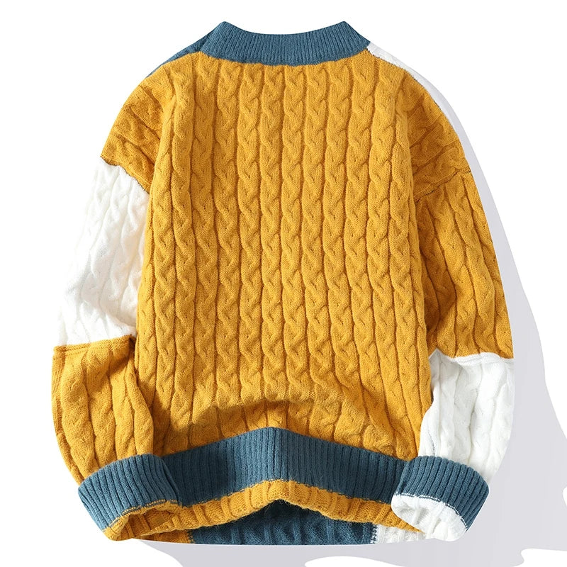 Winter-Street-Strickpullover für Herren