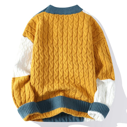 Winter-Street-Strickpullover für Herren