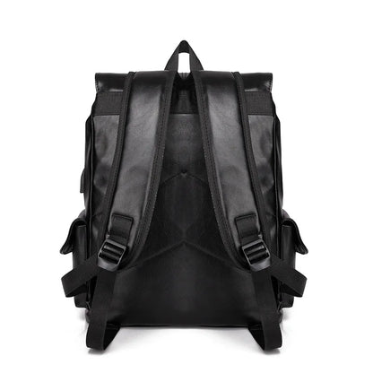 Mode Luxus Marke Leder Männer Rucksack