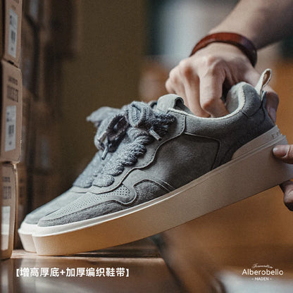 Retro Skateboard Schuhe Grau Savagi