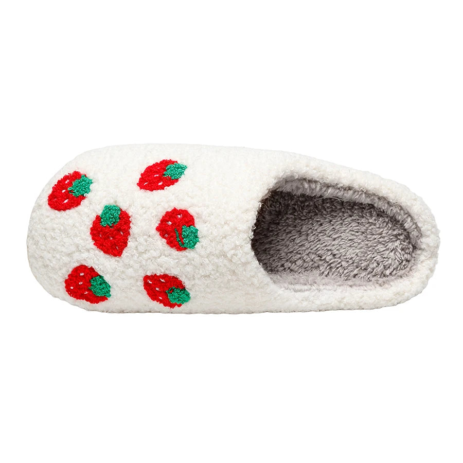 HOME SLIPPERS STRAWBERRY