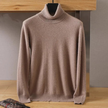 Kaschmirpullover mit hohem Revers Savagi