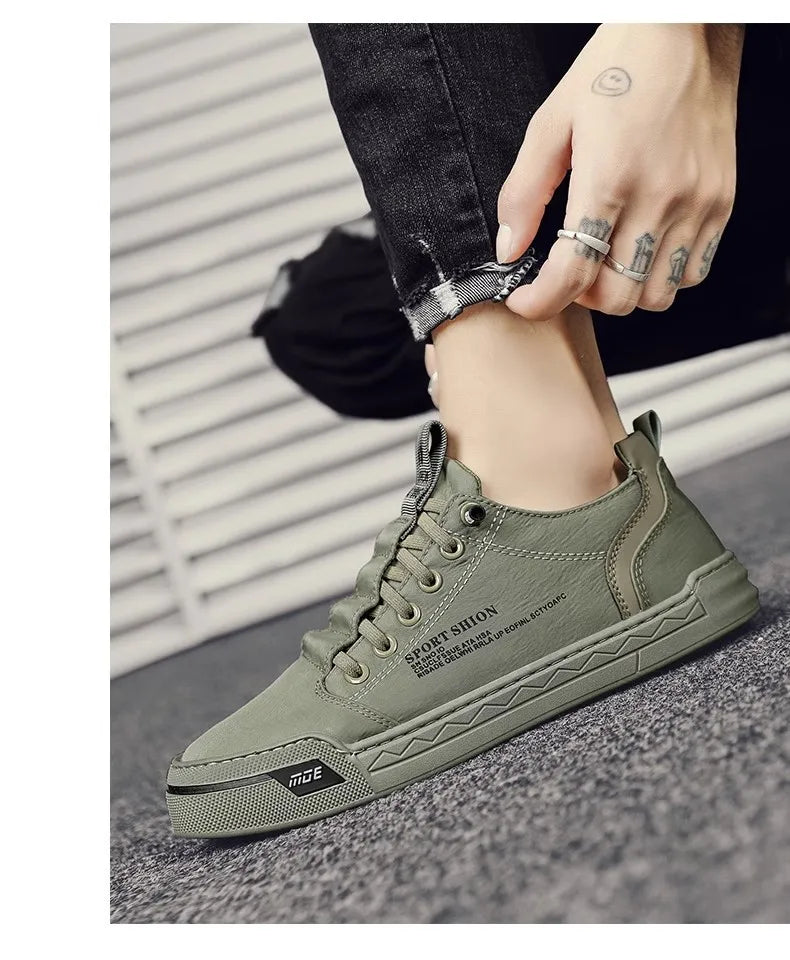 Herren Sneakers Armeegrün Savagi