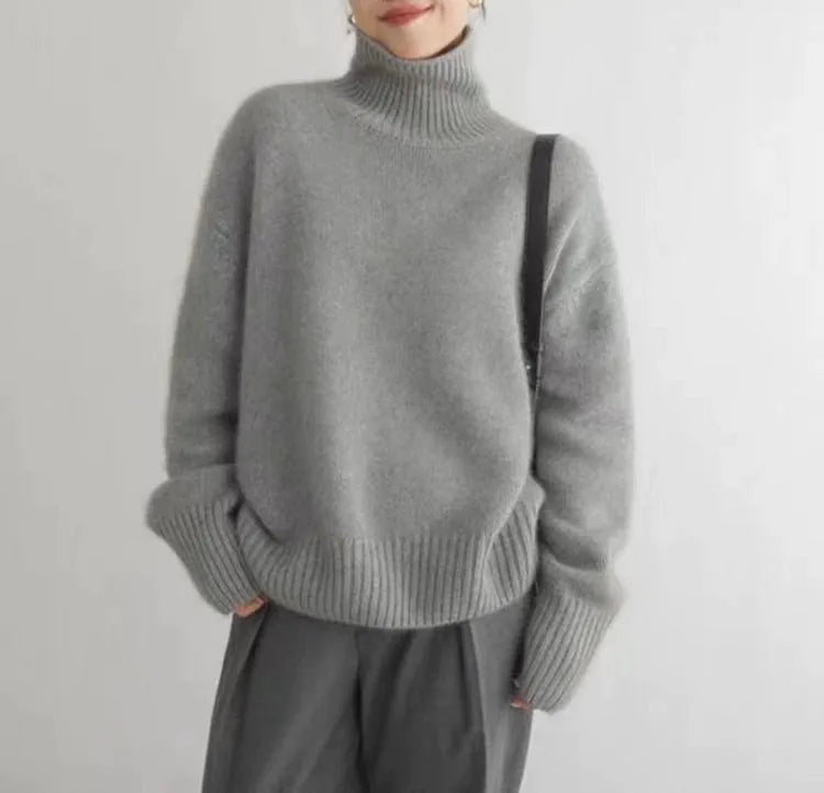 Rollkragenpullover aus Kaschmir Savagi