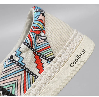 FLAT CANVAS SHOES GRAPHIC SAVAGI