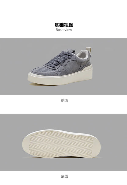 Retro Skateboard Schuhe Grau Savagi