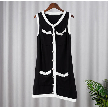 Minivestido elegante de cintura alta Samaraa