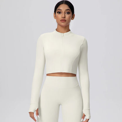 Seamless Zipper Jacket