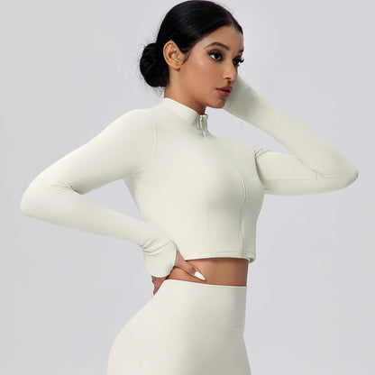 Seamless Zipper Jacket