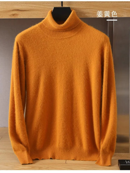 Kaschmirpullover mit hohem Revers Savagi