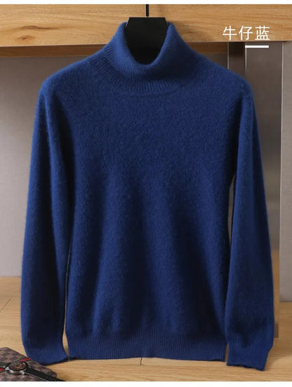 Kaschmirpullover mit hohem Revers Savagi