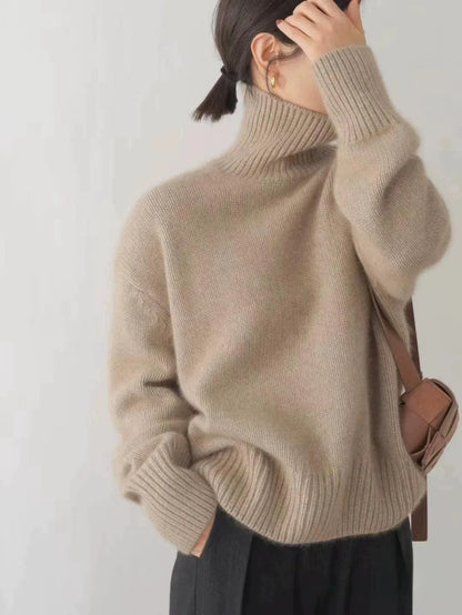 Rollkragenpullover aus Kaschmir Savagi