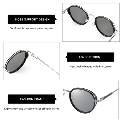 NEW RETRO POLARIZED SUNGLASSES LUXIOR