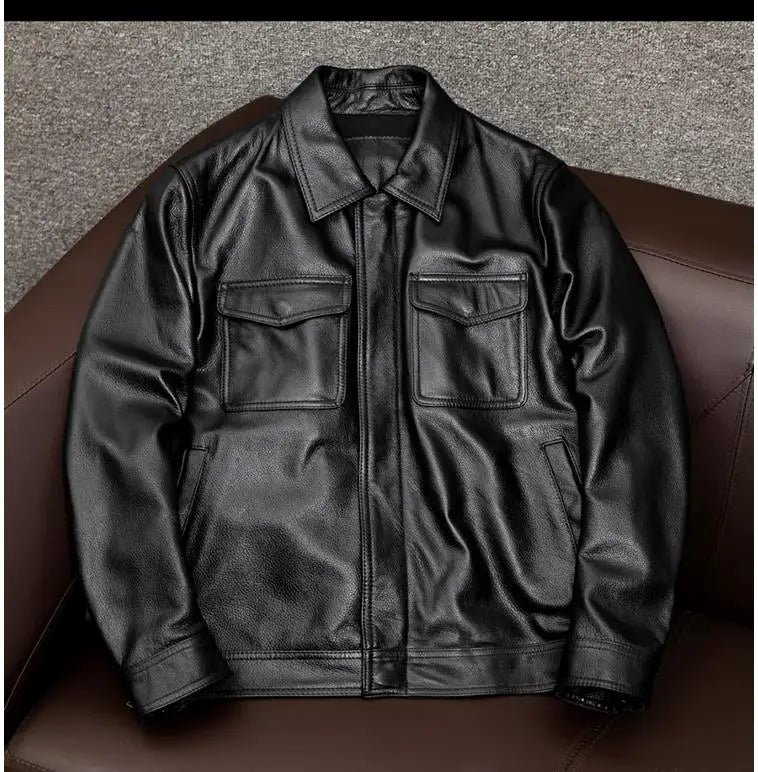 Chaqueta de cuero Olford