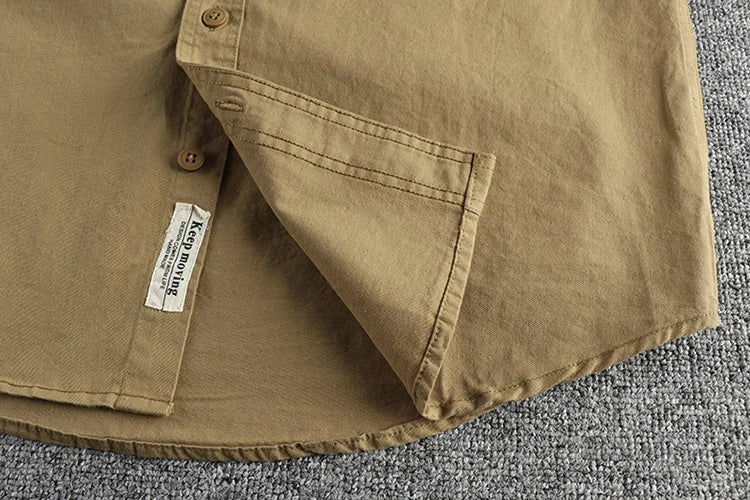 Camisa cargo vintage negra