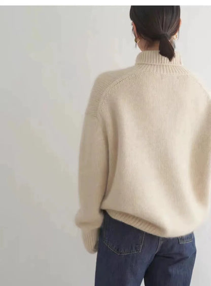 Rollkragenpullover aus Kaschmir Savagi